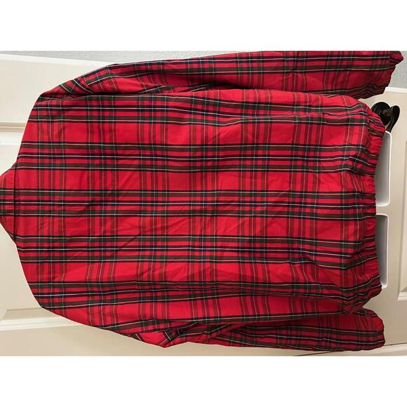 Polo Ralph Lauren red tartan fleece-lined jacket L - Picture 3 of 7